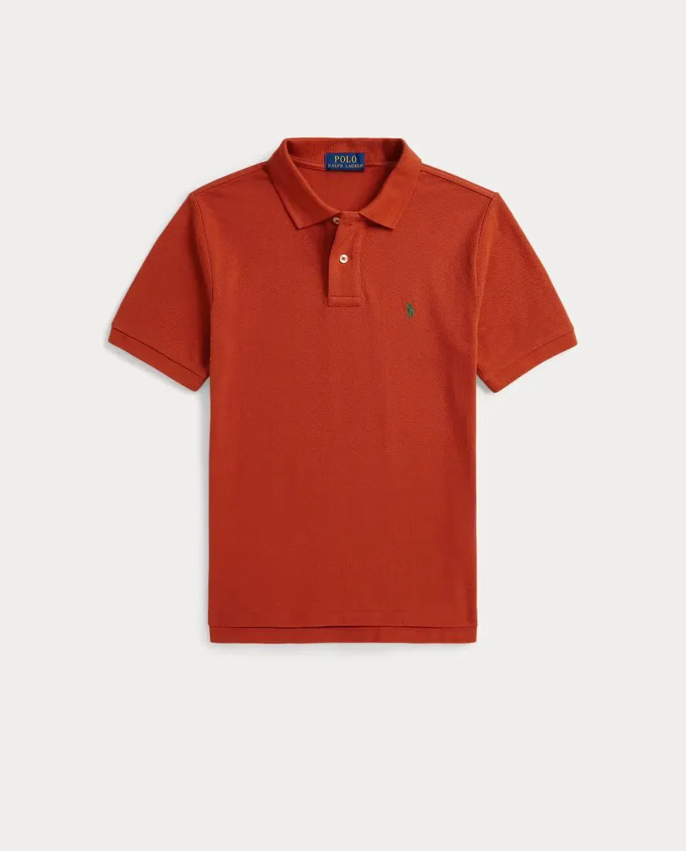 Детское поло для мальчиков хлопковое Polo Ralph Lauren, Orange