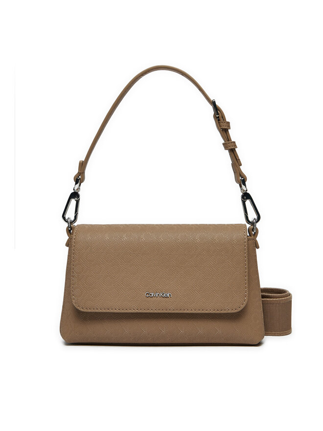 

Сумочка Ck Must Dbl Strap Mini Bag_Mono K60K613088 Calvin Klein, коричневый