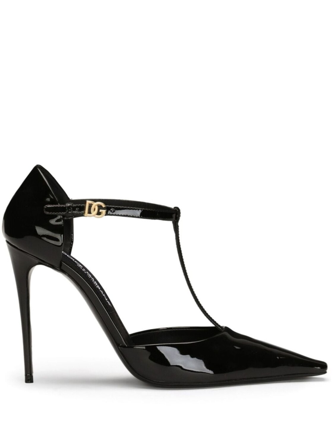 Dolce & Gabbana туфли с логотипом DG, черный