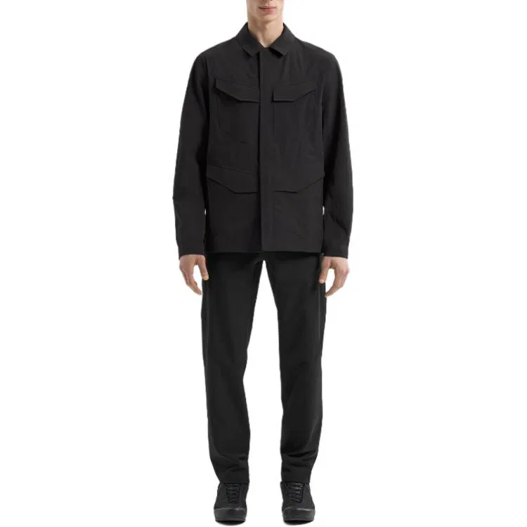 Мужская куртка с принтом VEILANCE FIELD Arcteryx, Earth Brown/Gnosis — фото 4