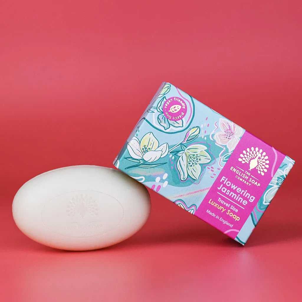 Твердое мыло Jasmine, The English Soap Company, 100 г — фото 2