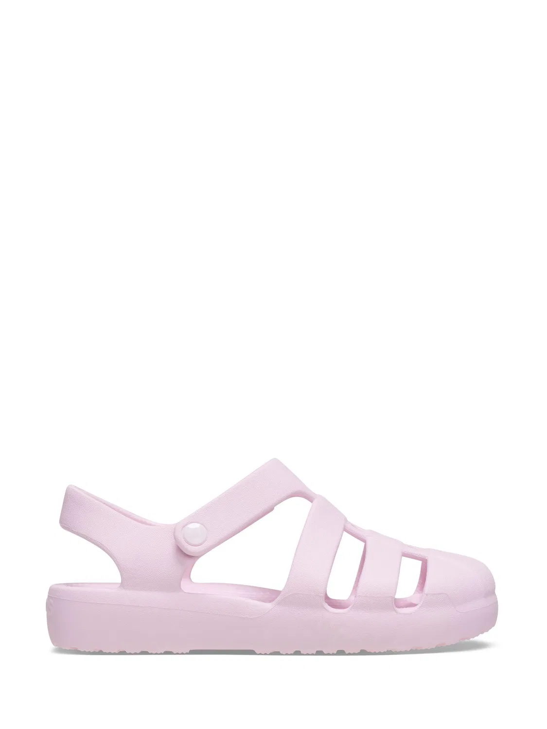 Сандалии рыбак, классические, Toddler Classic Fisherman Crocs, розовое молоко