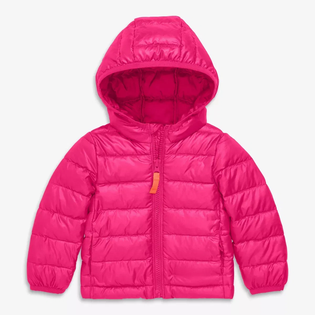 Детский пуховик легкий Primary Baby Lightweight Puffer Jacket, Primary, Fuchsia
