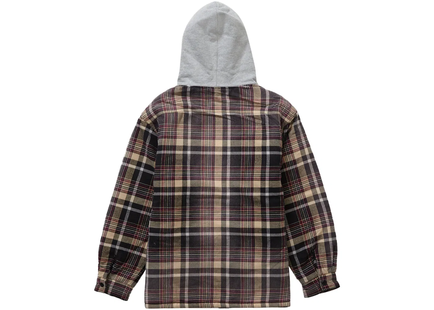 Мужская рубашка с капюшоном и принтом Supreme Dickies Shirt Supreme, Black — фото 3