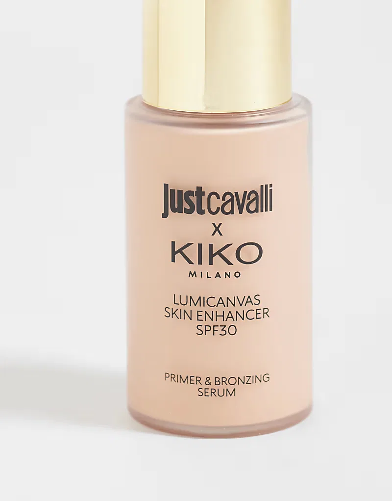 Крем для лица Lumicanvas Skin Enhancer SPF30, эксклюзив x Just Cavalli 01 KIKO Milano, праймер Wild — фото 4