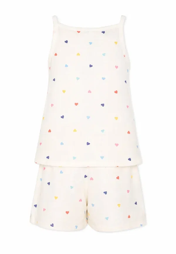 Комплект пижамы из хлопка Pigiami set Petit Bateau, Ivory, слоновая кость — фото 2