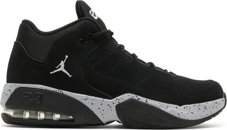 

Кроссовки Jordan Max Aura 3 Black Wolf Grey, черный