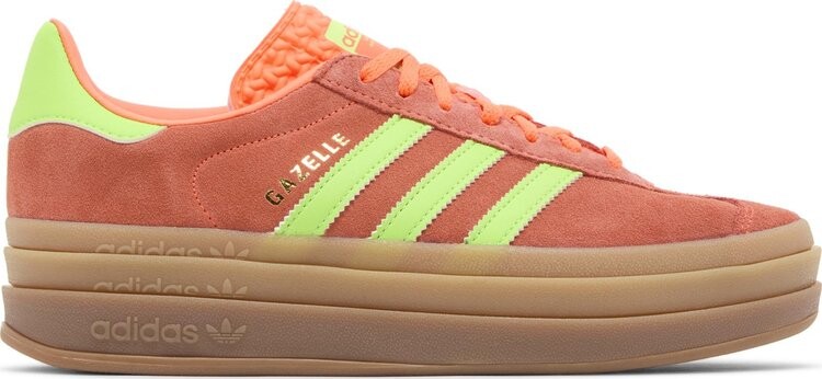 Кроссовки Wmns Gazelle Bold 'Solar Orange Green', оранжевый
