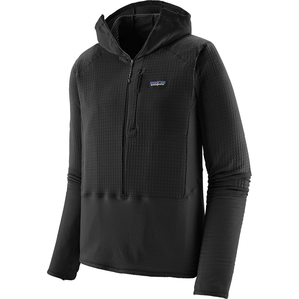 

R1 худи с капюшоном Patagonia, черный