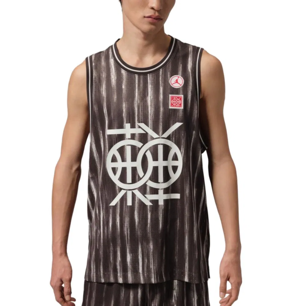 Топ-майка Mesh, Dark Brown Black, Jordan