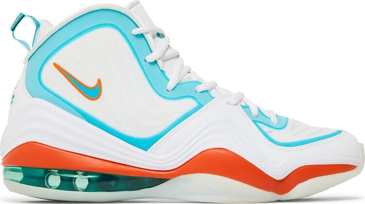 

Кроссовки Nike Air Penny 5 'Miami Dolphins', белый, Белый;синий, Кроссовки Nike Air Penny 5 'Miami Dolphins', белый