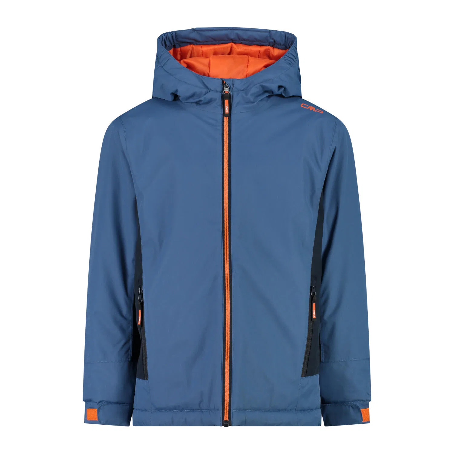 Детская куртка с принтом KID JACKET FIX HOOD 33Z1494 Cmp, Dark Blau Orange Schwarz