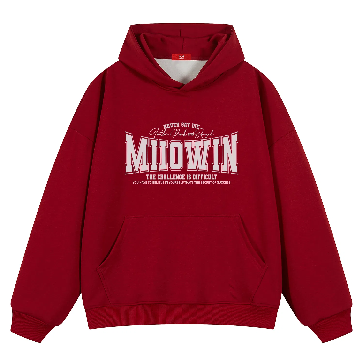 Детский свитшот унисекс с длинным рукавом Burgundy MIIOW
