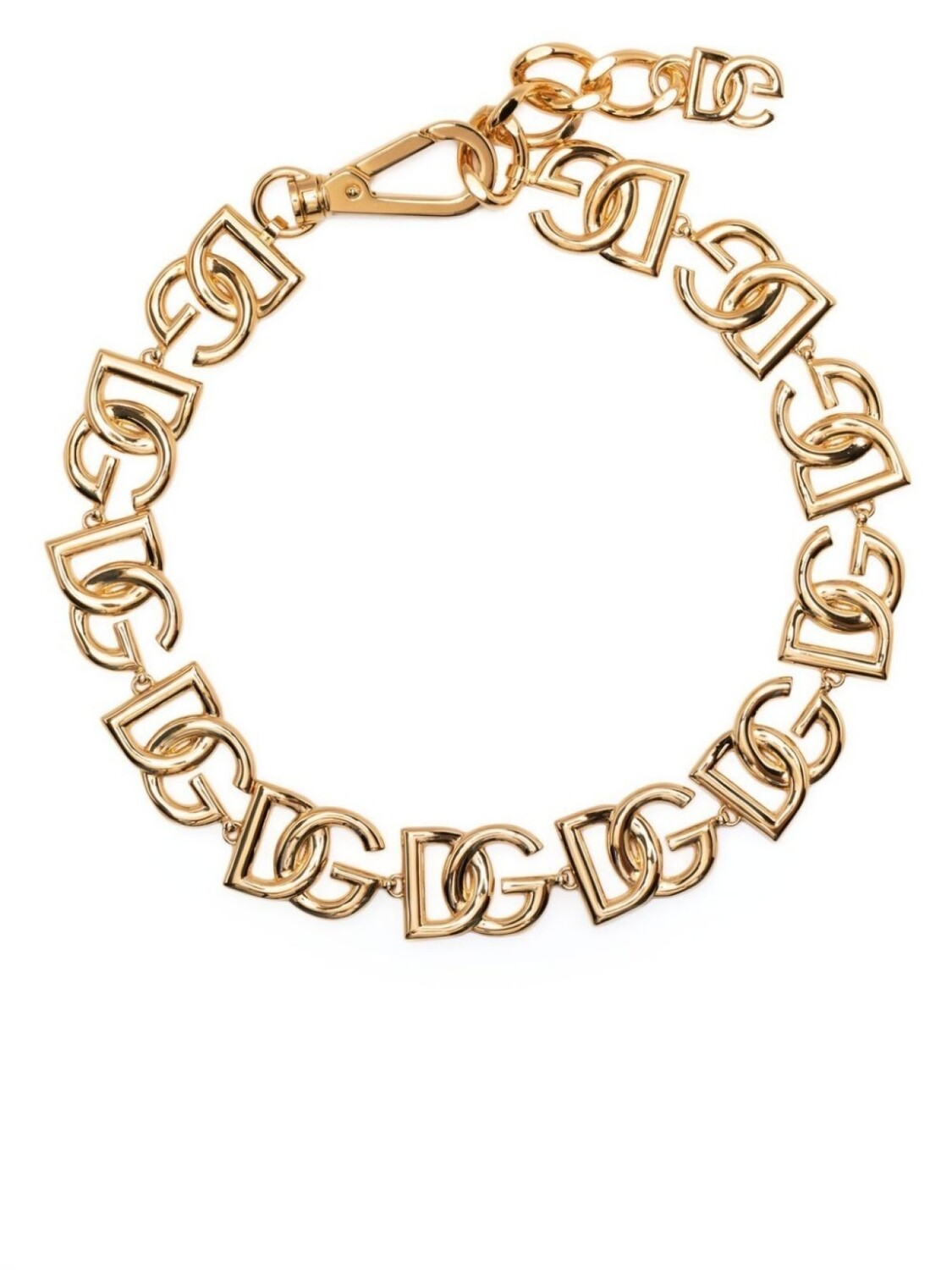 

Колье-чокер с логотипом Dolce & Gabbana, золотой
