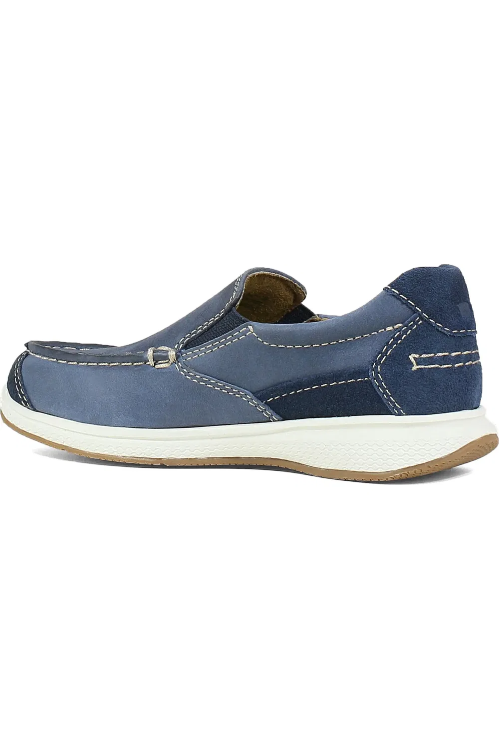 Детские туфли мокасины slip-on на мягкой подошве Great Lakes Florsheim, индиго — фото 2