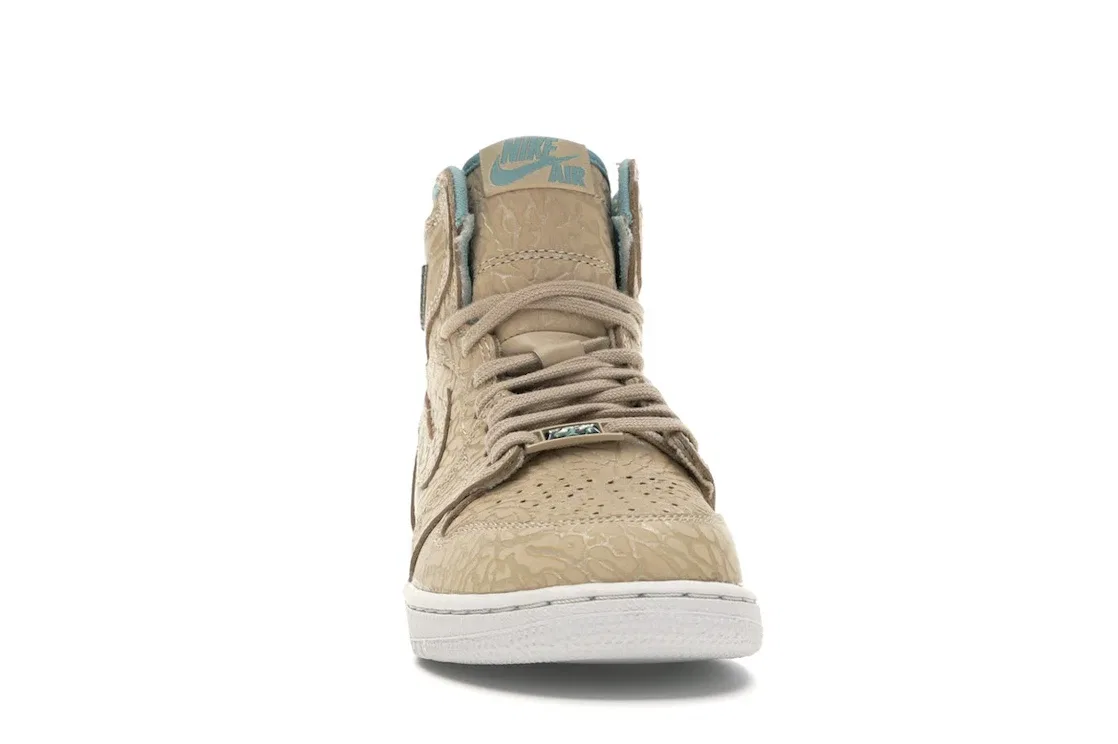 Детские кроссовки Lifestyle Jordan 1 Retro Jordan, Sand Dune/Cannon-Flat Gold — фото 2