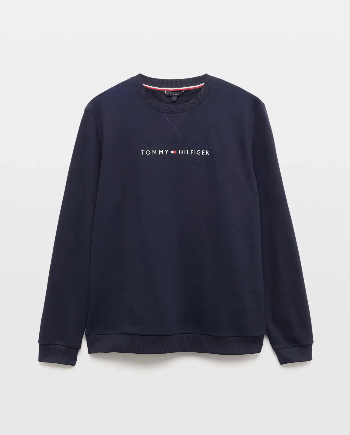 Мужская пижамная кофта с вышивкой логотипа Tommy Hilfiger, Azul Marino