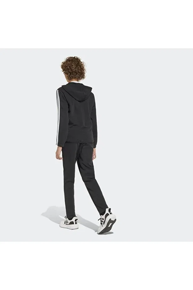 Детский спортивный костюм для девочек черный Adidas, Negru — фото 4
