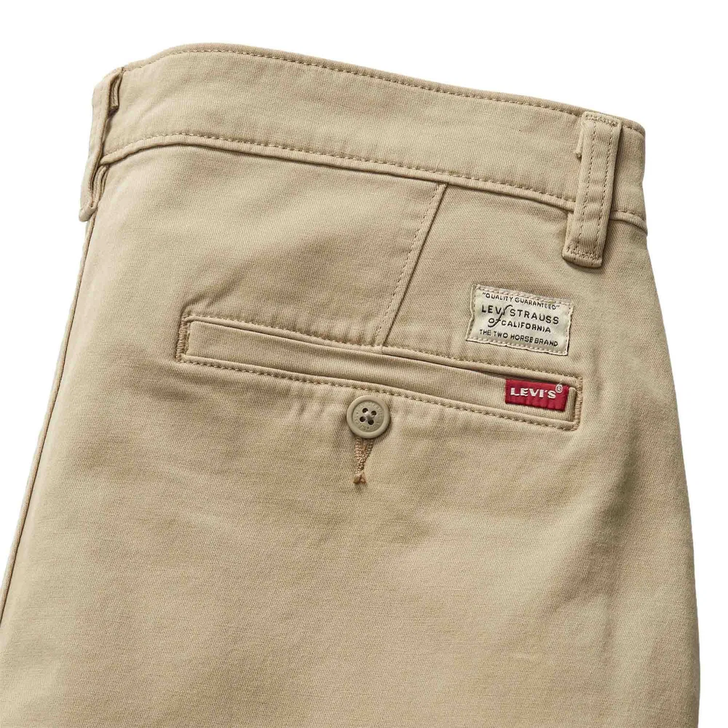 Мужские прямые джинсы классические Levi's, Beige — фото 2