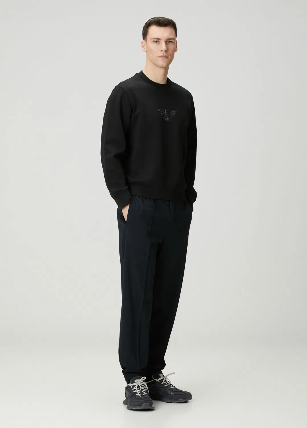 Свитшот Emporio Armani, black — фото 2