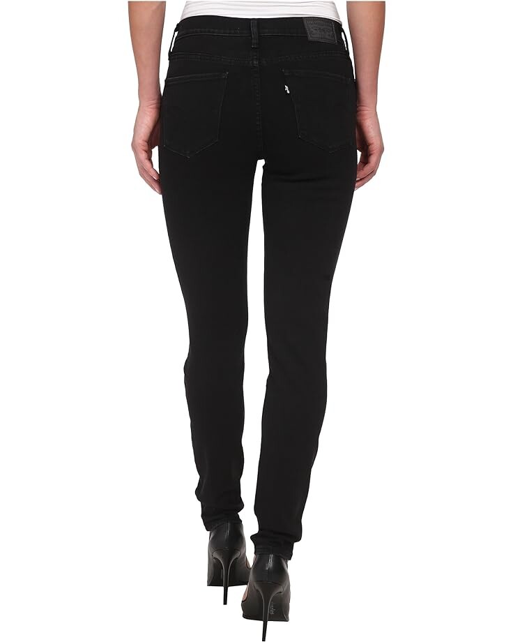 Джинсы Levi's Womens 311 Shaping Skinny, цвет Soft Black — фото 3