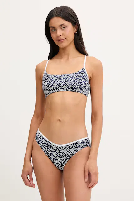 Купальник бикини топ SUMMER Tommy Hilfiger, синий — фото 2