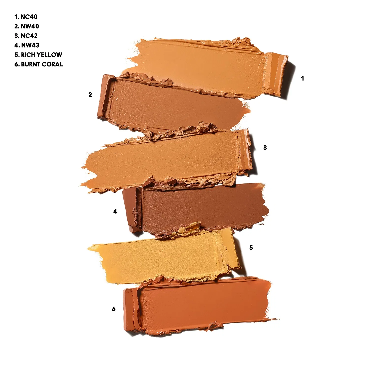 Палитра консилеров и корректоров Studio Fix Conceal and Correct Palette 6g MAC, Medium Deep — фото 3