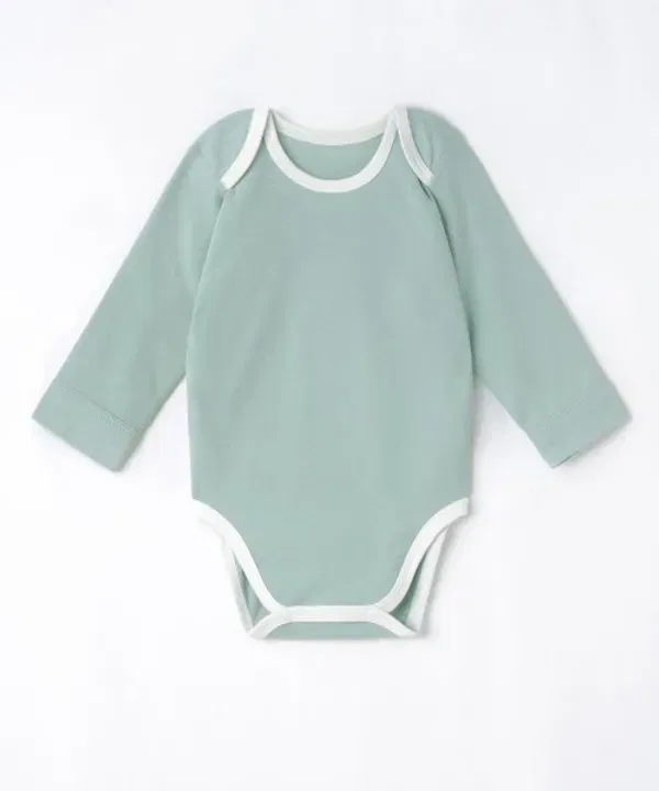 Боди Baby Ringers 2-pack, Musinsa Standard Kids, зеленый/пыльная мята — фото 3