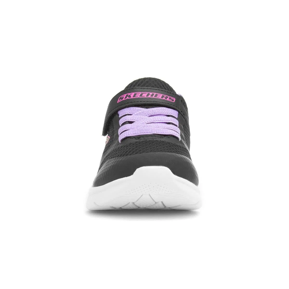 Детские кроссовки для мальчиков с принтом Skechers, Black Lavender — фото 3