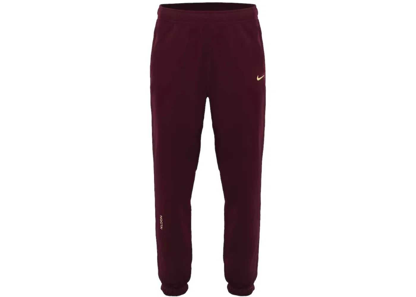 Мужские спортивные штаны из флиса Nike x NOCTA Fleece CS EC Sweatpant Dark Beetroot, Dark Beetroot