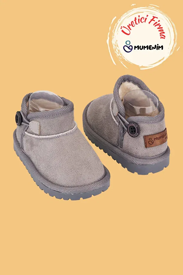 Детские ботинки на меху Kodiaq Mumenim, Gray
