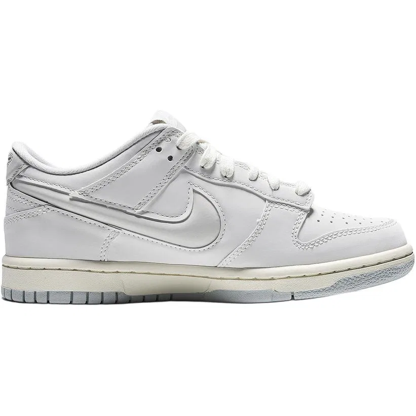 Детские кеды для скейтбординга Nike Dunk White — фото 3