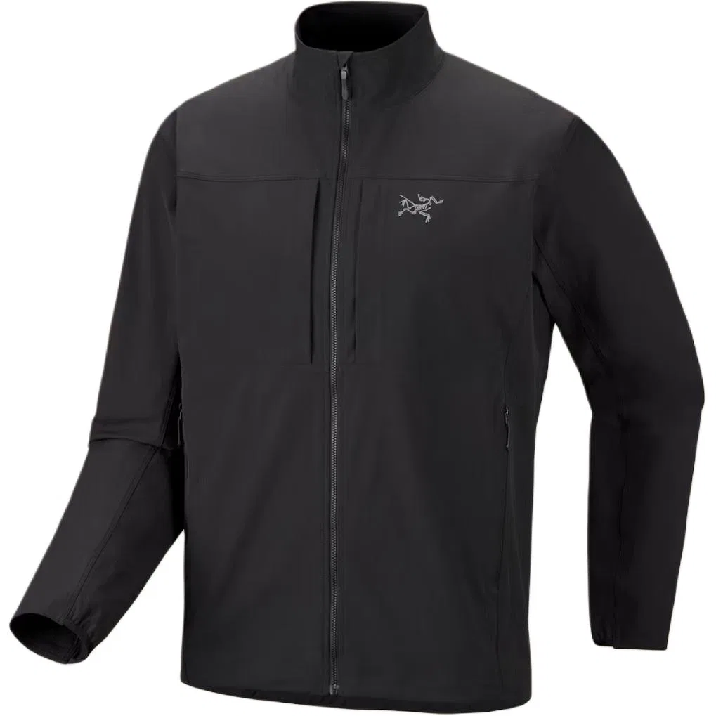 Мужская куртка со стоячим воротником GAMMA Arcteryx, Black