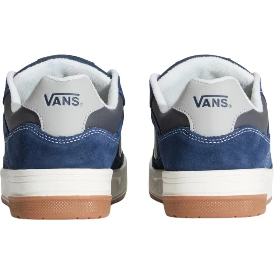 Спортивные кроссовки с верхом из натуральной кожи Vans Upland, Синий — фото 4