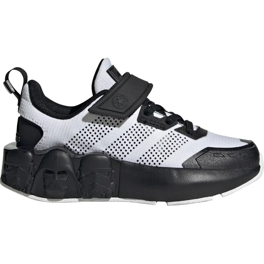 Детские кроссовки с принтом Star Wars adidas Sportswear ID0378, Черный — фото 2