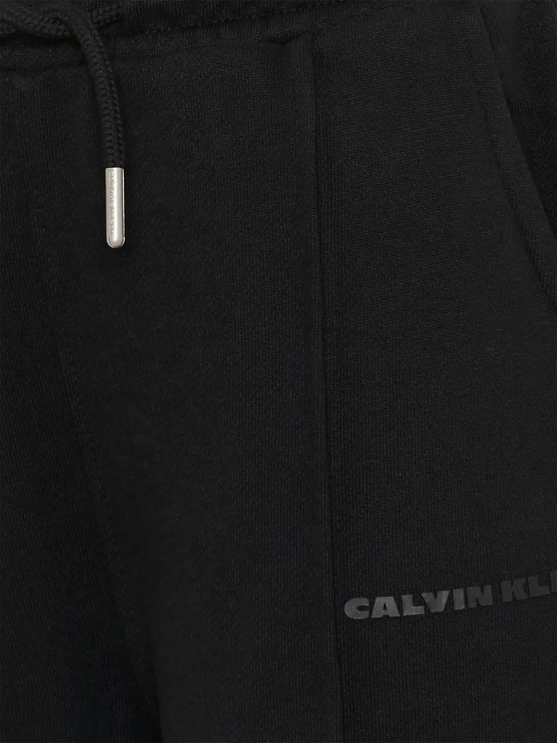 Спортивные брюки на кулиске, черные Calvin Klein, черный — фото 2