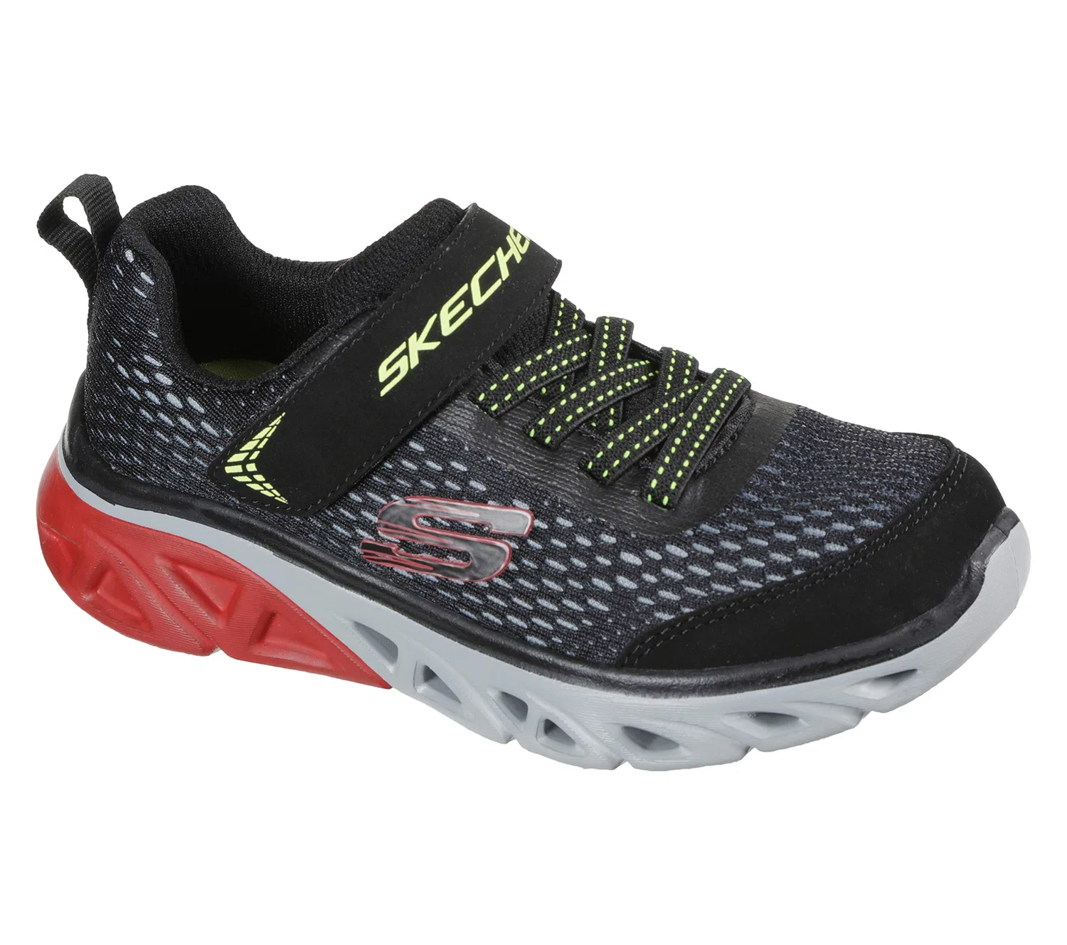 Детские кроссовки для мальчиков с платформой Skechers, Black