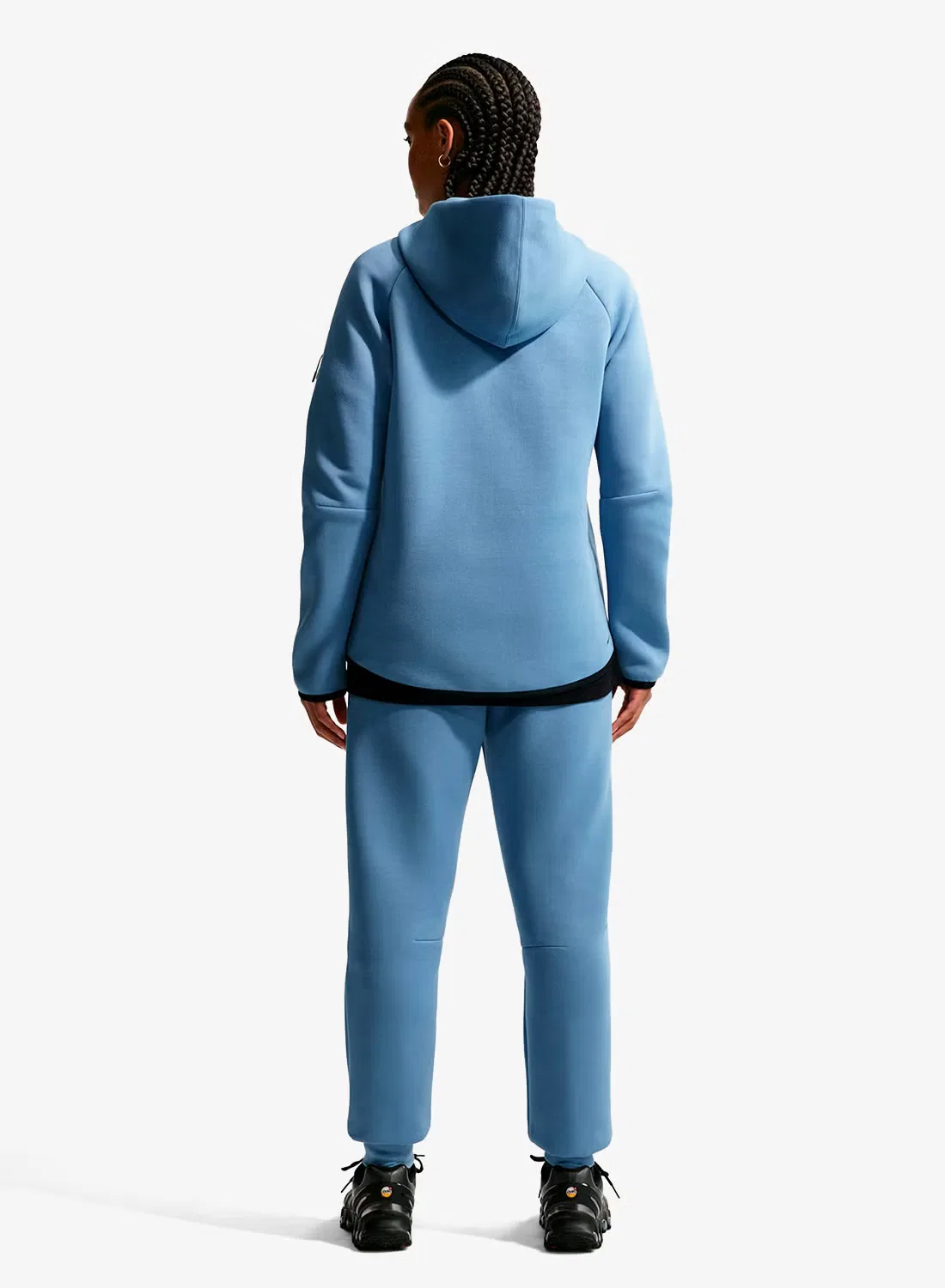 Худи из флиса Tech Fleece Nike, синий — фото 2