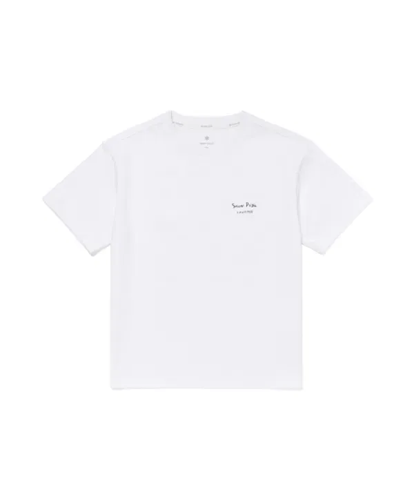 Футболка с коротким рукавом с графическим принтом, детская, Snowpeak Apparel Kids, белый — фото 3