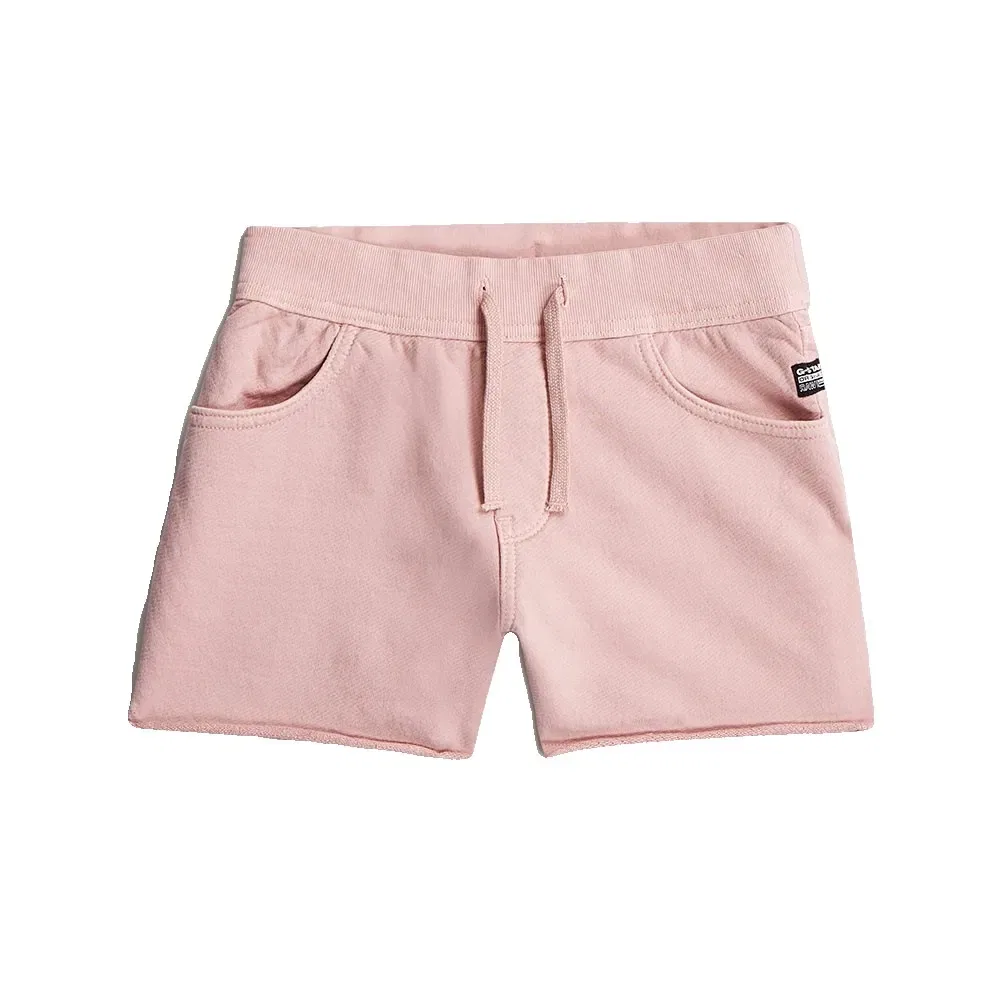 Детские джинсовые шорты с рваным краем G-Star D29781-01 True Shorts Raw Edge, Pink — фото 3
