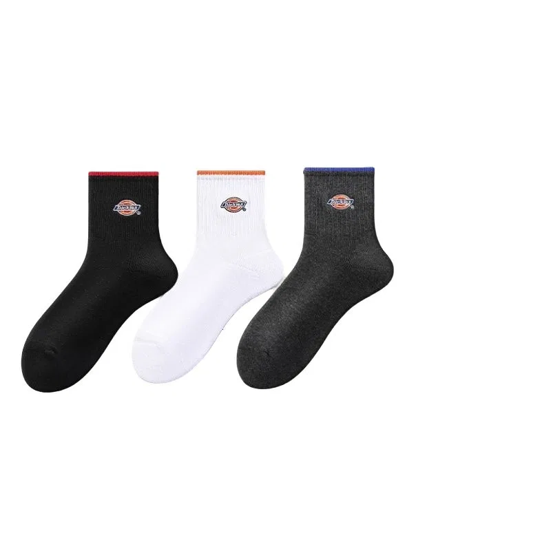 Детские носки с длинным голенищем, комплект из 3 пар, Dickies, White/Heather Gray/Black