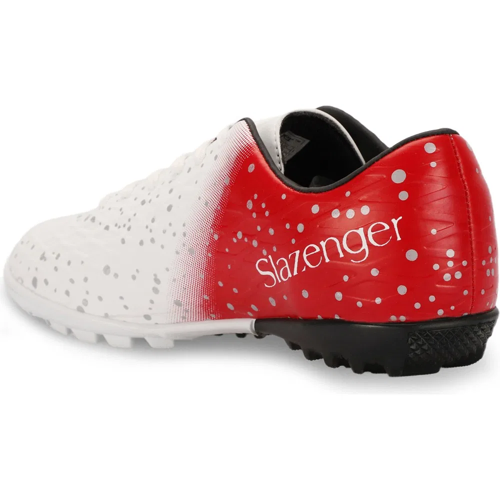 Детские футбольные бутсы для мальчиков для зала White Red HANIA HS IN Slazenger — фото 3