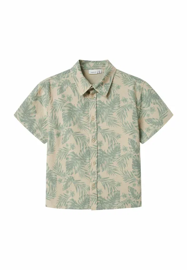 Футболка с принтом, Henley Name It, peyote