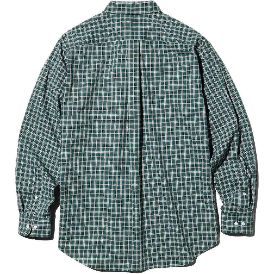 Женская рубашка с длинным рукавом Uniqlo, Green — фото 3