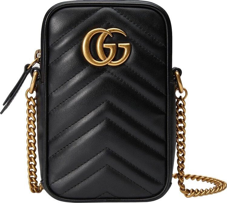 

Сумка Gucci GG Marmont Mini Bag Black, черный