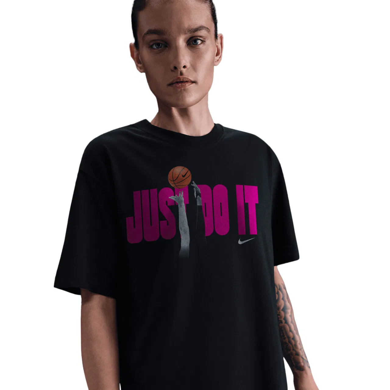 Футболка мужская Calling Basketball Nike, черный — фото 3