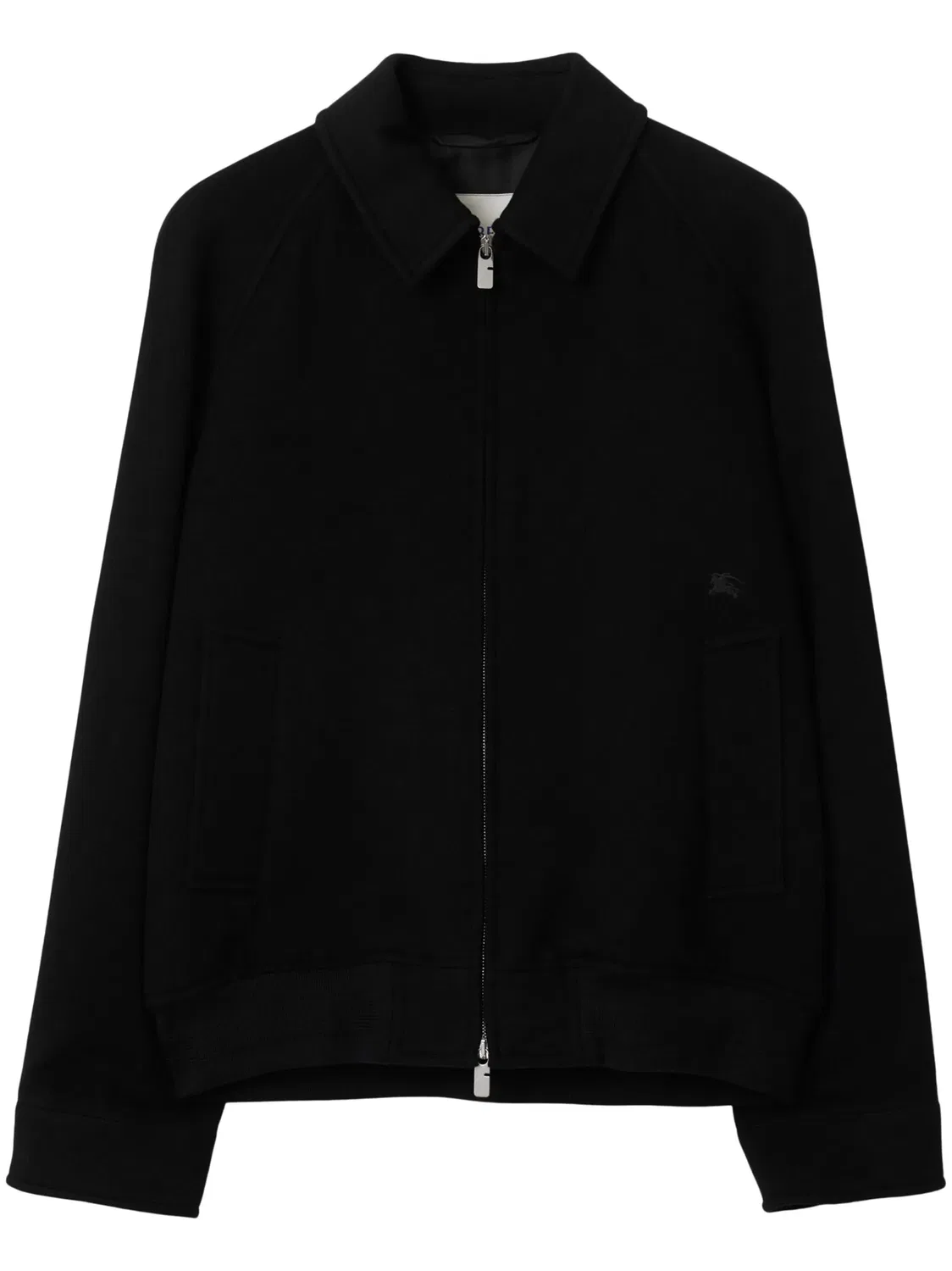 Легкая кашемировая куртка Burberry, черный