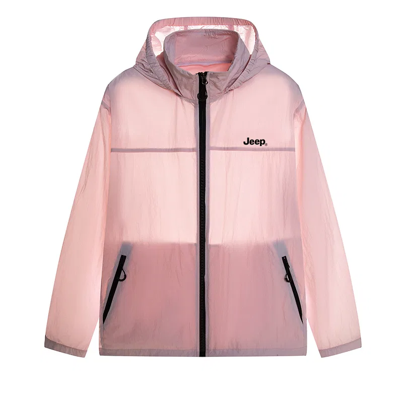 Детская одежда для защиты от солнца с капюшоном Jeep Ice Peak Sun Protection Collection, Ruyi Pink