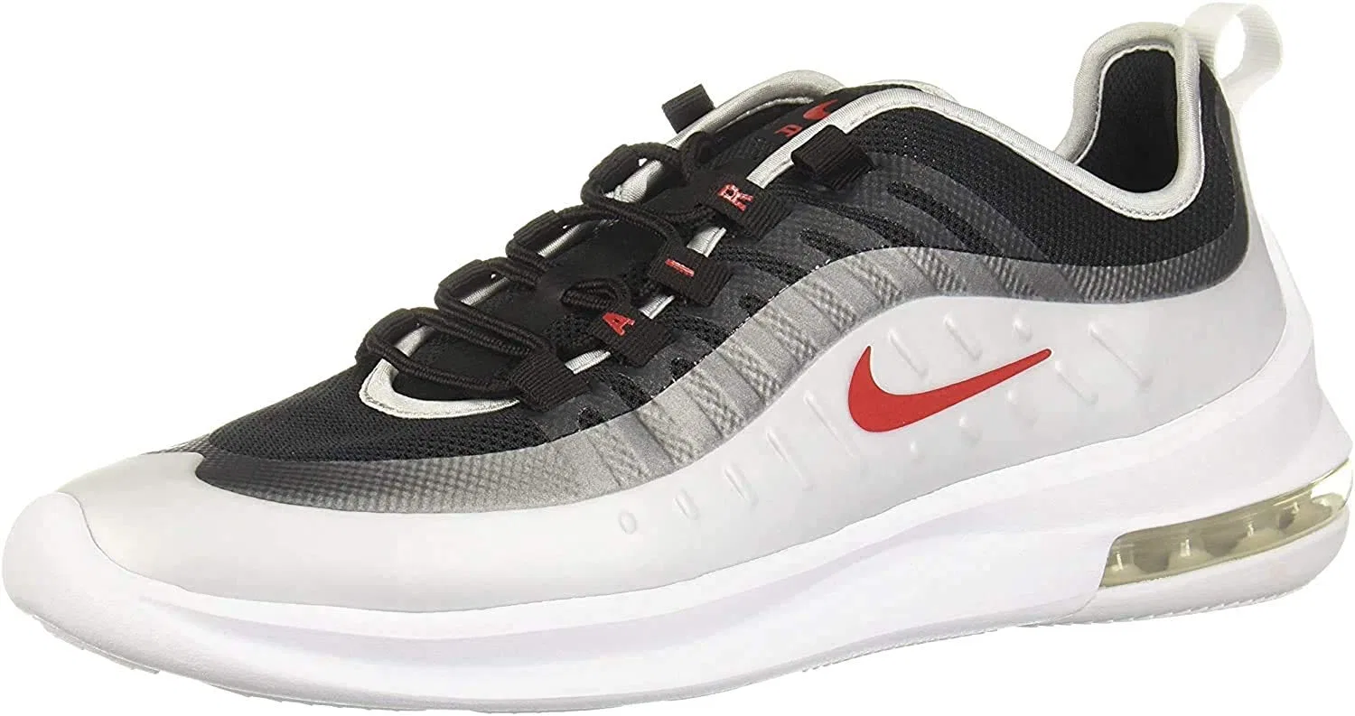 Детские кроссовки для бега с амортизацией NIKE Air Max Axis, Multicolour Black Sport Red Mtlc Platinum White 009