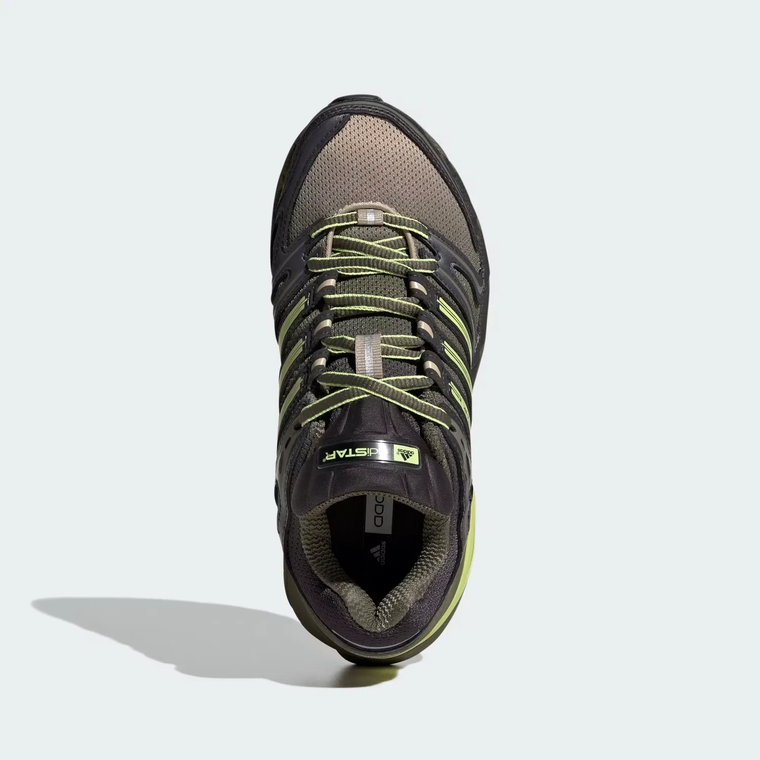 Детские кроссовки с дышащей сеткой Adistar Control 5 Adidas Originals, Stone Khaki/Semi Frozen Yellow/Olive Strata — фото 2